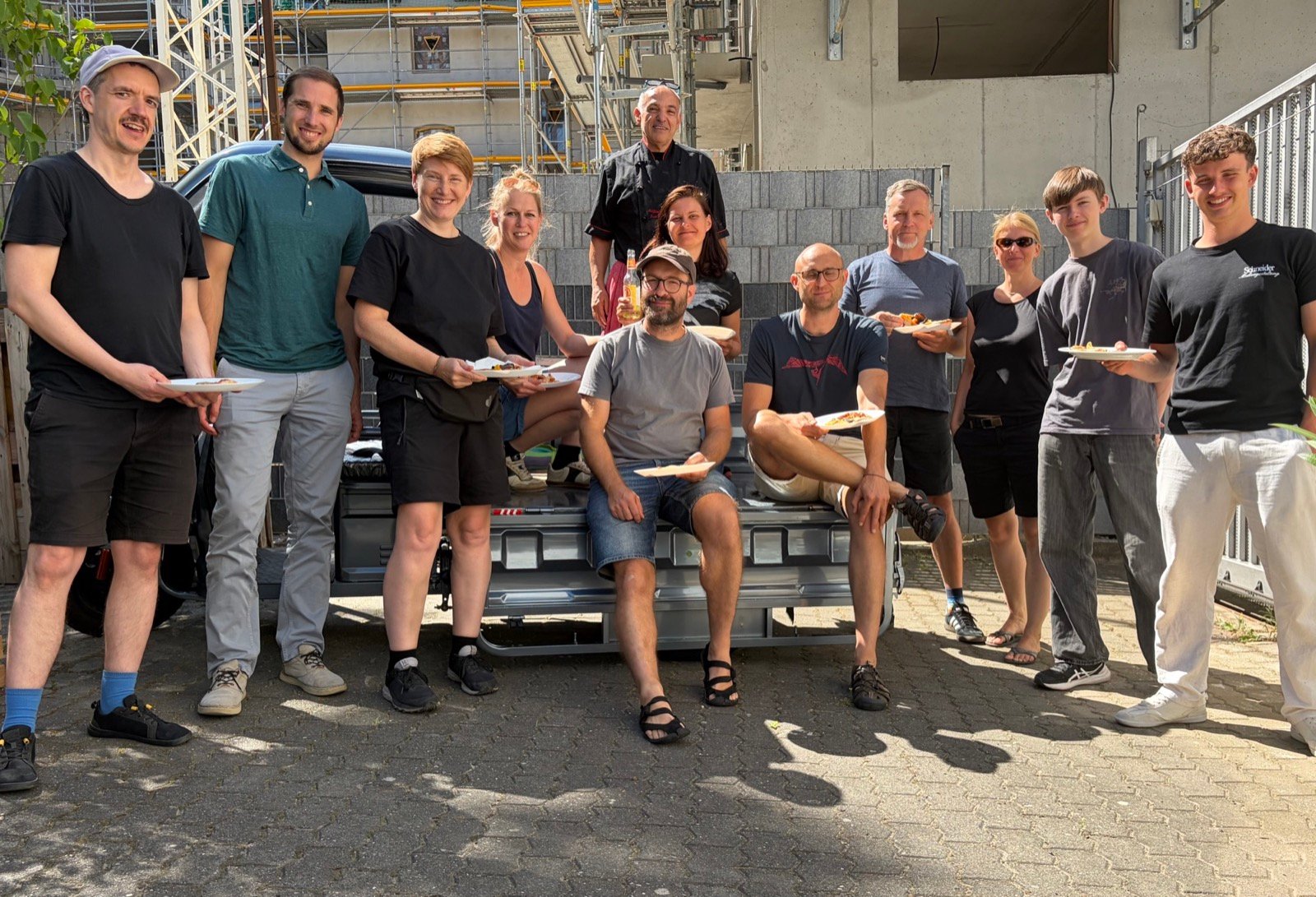 Grillabend mit dem ganzen Team